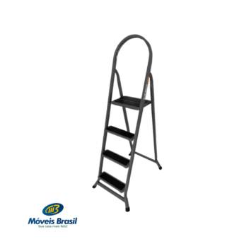 Comprar o produto de Escada Utilaço UDM0428 4 Degraus Preto em Lavanderia em Foz do Iguaçu, PR por Solutudo