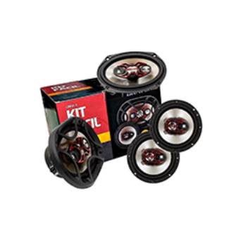 Comprar o produto de Kit Fácil Bravox 6 Polegadas  em Alto-Falantes em Americana, SP por Solutudo