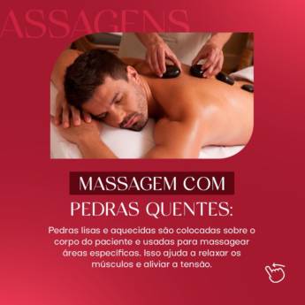 Comprar o produto de Massagem com Pedras Quentes em Massoterapia em Aracaju, SE por Solutudo