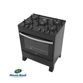 Comprar o produto de Fogão Realce Iris Glass 5 Bocas em Forno e Fogões em Foz do Iguaçu, PR por Solutudo