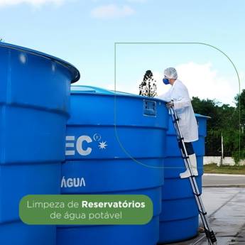 Comprar produto Limpeza de Reservatórios de água potável em Serviços Ambientais pela empresa Acqua Solaris Serviços Ambientais em Foz do Iguaçu, PR