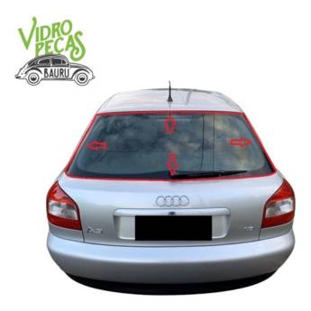 Comprar o produto de Borracha Vidro Traseiro Vigia Audi A3 1997 A 2005 em Borrachas e Guarnições pela empresa VidroPeças em Bauru, SP por Solutudo