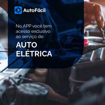 Comprar o produto de Elétrica Automotiva - Expertise e Inovação - AutoFácil App em Oficinas Mecânicas para Carros em Marília, SP por Solutudo