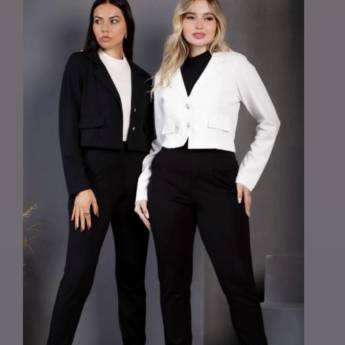 Comprar o produto de Casacos e Blazers Plus size em Roupas Femininas em Jundiaí, SP por Solutudo
