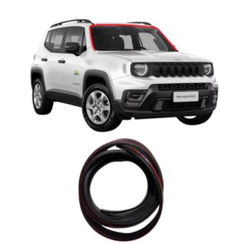 Comprar o produto de Borracha Parabrisa Jeep Renegade em Borrachas e Guarnições pela empresa VidroPeças em Bauru, SP por Solutudo