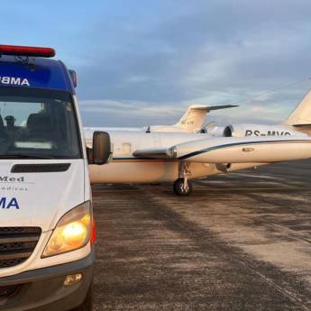 Comprar produto Transporte de pacientes por avião em Ambulâncias pela empresa Home Care Foz - Assistência Médica em Foz do Iguaçu, PR