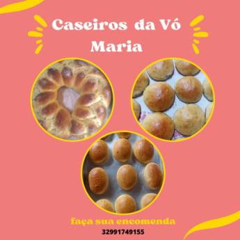 Comprar o produto de Rosca doce pão de cebola e pão doce  em Bolos e Doces em Leopoldina, MG por Solutudo
