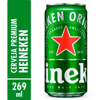 Comprar o produto de Heineken Lata 269ml em Cervejas em Igaratá, SP por Solutudo