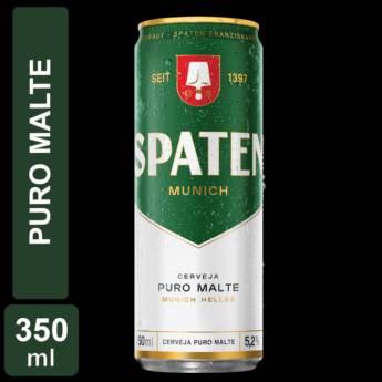 Comprar o produto de Spaten Mun Helles Lata 350ml em Cervejas em Igaratá, SP por Solutudo