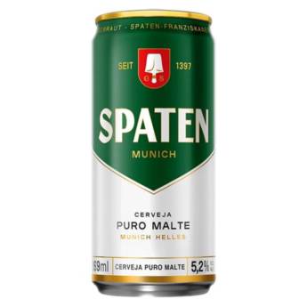 Comprar o produto de Spaten Mun Helles Lata  269ml em Cervejas em Igaratá, SP por Solutudo