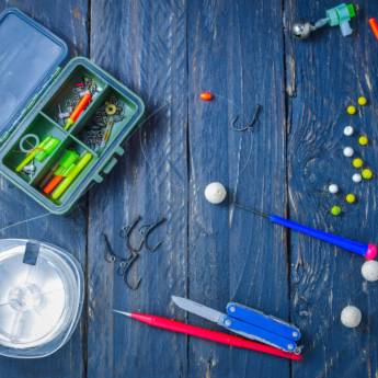 Comprar o produto de Acessórios para pesca em Casas de Ração em Botucatu, SP por Solutudo