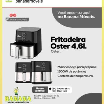 Comprar o produto de Fritadeira Oster em Fritadeiras pela empresa Banana Móveis e Eletrodomésticos em Mineiros, GO por Solutudo