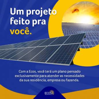Comprar o produto de Instalador Fotovoltaico - Profissionalismo e Qualidade com a Ecos Solar Fotovoltaica em Energia Solar pela empresa Ecos Solar Fotovoltaica em Valença, BA por Solutudo