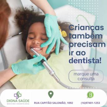 Comprar o produto de Clínica Dentista em Ribeirão Preto – Cuidado Odontológico Completo – Digna Saúde em Odontologia em Ribeirão Preto, SP por Solutudo
