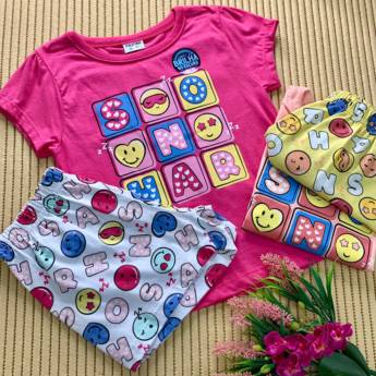 Comprar o produto de Pijama Fakini infantil feminino em Pijamas em Foz do Iguaçu, PR por Solutudo