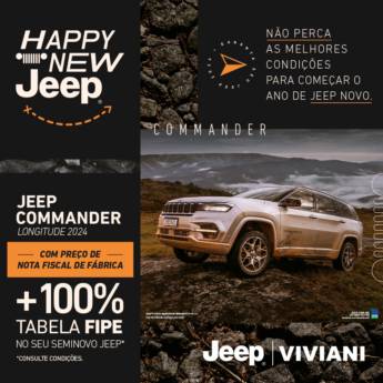 Comprar o produto de Jeep COMMANDER LONGITUDE FLEX 2023/2024 em Bauru em Jeep em Bauru, SP por Solutudo