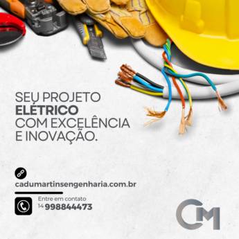 Comprar o produto de Projeto Elétrico Inovador - Segurança e Eficiência - Soluções Personalizadas em Eletricistas em Pardinho, SP por Solutudo