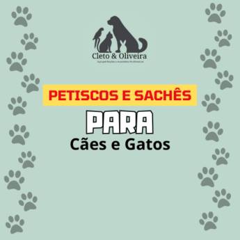 Comprar o produto de Petiscos e Sachês Para Cães e Gatos  em Cães e Gatos em Itapetininga, SP por Solutudo