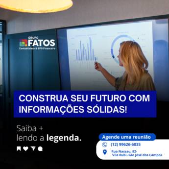 Comprar o produto de Cálculo de Impostos - Precisão e Economia - Soluções Fiscais do Grupo Fatos em Contabilidade pela empresa Grupo Fatos Contabilidade  Empresarial em São José dos Campos, SP por Solutudo