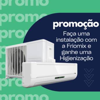 Comprar o produto de Promoção Imperdível na Friomix Climatização e Refrigeração Ltda em Lins/SP em Ar Condicionado em Lins, SP por Solutudo Comprar o produto de Promoção Imperdível na Friomix Climatização e Refrigeração Ltda em Lins/SP em Ar Condicionado em Lins, SP por Solutudo