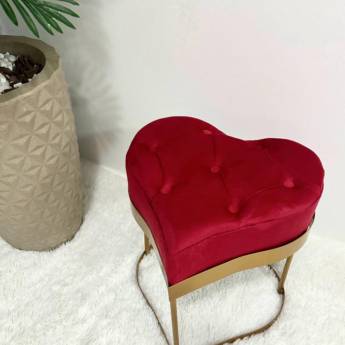 Comprar o produto de Puff Coração em Móveis em Francisco Morato, SP por Solutudo