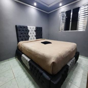 Comprar o produto de Kit Cabeceira Painel e Volta da Cama Casal em Móveis em Francisco Morato, SP por Solutudo