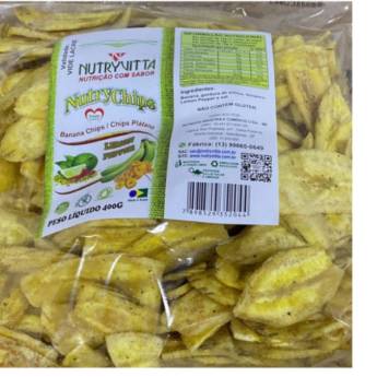 Comprar o produto de Chips de Banana Sabor Lemon Pepper - Venda no Atacado em Alimentação Saudável pela empresa Consumo Verde em São Paulo, SP por Solutudo