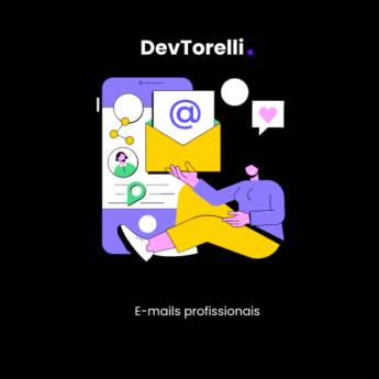 Comprar produto Criação e configuração de e-mails profissionais em Criação de Sites pela empresa Devtorelli em Botucatu, SP