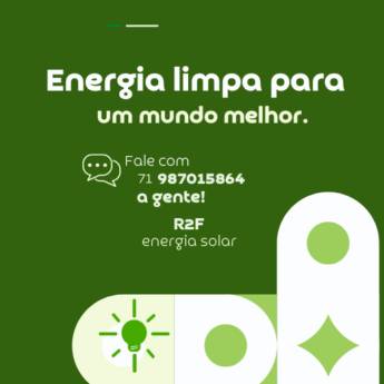 Comprar o produto de Placa Solar - Eficiência Energética e Sustentabilidade - Salvador, BA em Energia Solar pela empresa R2F Energia Solar em Salvador, BA por Solutudo