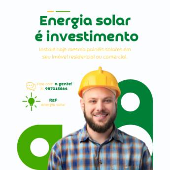 Comprar o produto de Empresa de Energia Solar - Soluções Eficientes e Sustentáveis - Salvador, BA em Energia Solar pela empresa R2F Energia Solar em Salvador, BA por Solutudo