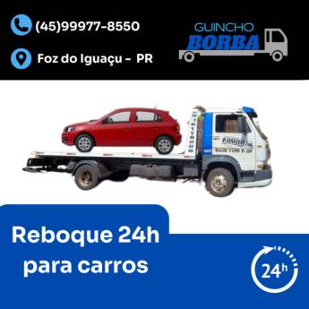 Comprar o produto de Reboque 24hrs para carros  em Guinchos em Foz do Iguaçu, PR por Solutudo