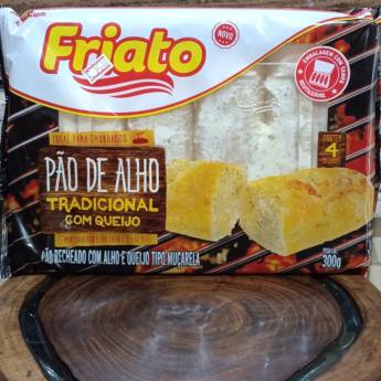 Comprar o produto de Pão de alho friato com queijo em Petiscos em Mineiros, GO por Solutudo