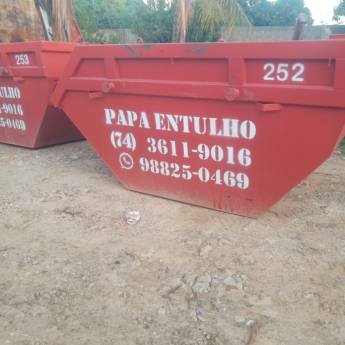Comprar o produto de Caçambas Estacionárias - Solução Eficiente para Gestão de Resíduos - Petrolina em Caçambas pela empresa Papa Entulho - Coleta de Entulhos e Resíduos Orgânicos em Petrolina, PE por Solutudo