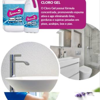 Comprar o produto de Cloro Gel - Limpeza Profunda - São Carlos, SP em Produtos de Limpeza em São Carlos, SP por Solutudo