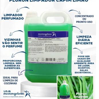 Comprar o produto de Pluron Limpador Capim Limão - Limpeza Profunda e Perfumada - São Carlos, SP em Produtos de Limpeza em São Carlos, SP por Solutudo