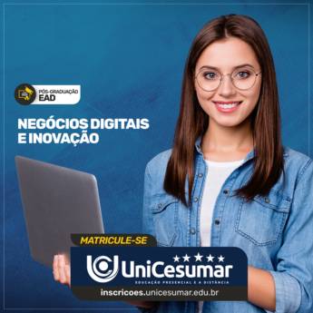 Comprar o produto de Pós Graduação em Negócios Digitais e Inovação em Bauru em Pós-Graduação em Bauru, SP por Solutudo