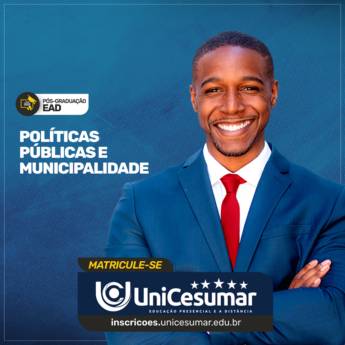 Comprar o produto de Pós Graduação em Políticas Públicas e Municipalidade em Bauru em Pós-Graduação em Bauru, SP por Solutudo
