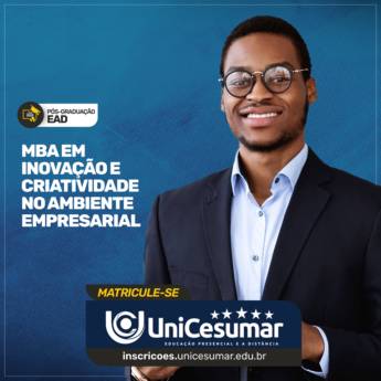 Comprar o produto de MBA em Inovação e Criatividade no Ambiente Empresarial em Bauru em Pós-Graduação em Bauru, SP por Solutudo