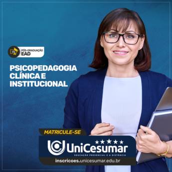 Comprar o produto de Pós Graduação em Psicopedagogia Clinica e Institucional em Bauru em Pós-Graduação em Bauru, SP por Solutudo