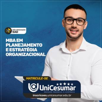 Comprar o produto de MBA em Planejamento e Estratégia Organizacional em Bauru em Pós-Graduação em Bauru, SP por Solutudo