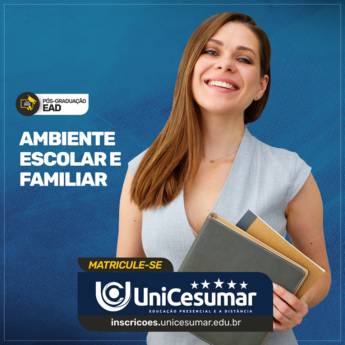 Comprar o produto de Pós Graduação em Ambiente Escolar e Familiar em Bauru em Pós-Graduação em Bauru, SP por Solutudo