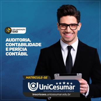Comprar o produto de Pós Graduação em Auditoria, Contabilidade e Perícia Contábil em Bauru em Pós-Graduação em Bauru, SP por Solutudo