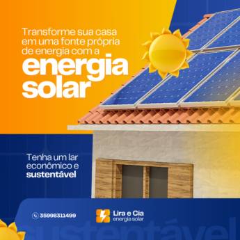 Comprar o produto de Energia Solar Residencial - Economia e Sustentabilidade para Sua Casa - Poços de Caldas em Energia Solar em Poços de Caldas, MG por Solutudo