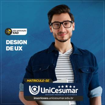 Comprar o produto de Pós Graduação em Design de UX em Bauru em Pós-Graduação em Bauru, SP por Solutudo