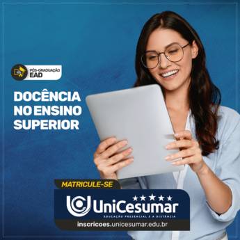 Comprar o produto de Pós-Graduação em Docência no Ensino Superior em Bauru em Pós-Graduação em Bauru, SP por Solutudo