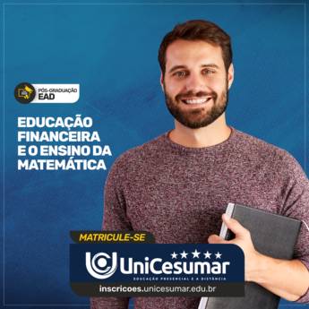 Comprar o produto de Pós Graduação em Educação Financeira e o Ensino da Matemática em Bauru em Pós-Graduação em Bauru, SP por Solutudo
