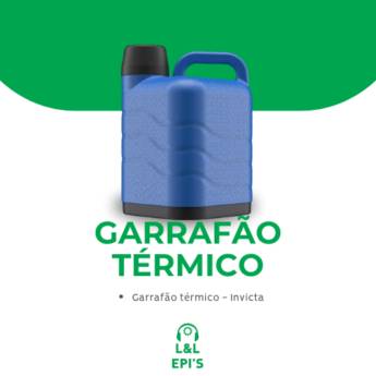 Comprar o produto de Garrafão Térmico em EPI - Equipamentos de Proteção Individual em Itapetininga, SP por Solutudo