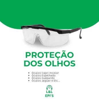 Comprar o produto de Proteção dos Olhos em EPI - Equipamentos de Proteção Individual em Itapetininga, SP por Solutudo