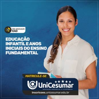 Comprar o produto de Pós Graduação em Educação Infantil e Anos Iniciais do Ensino Fundamental em Bauru em Pós-Graduação em Bauru, SP por Solutudo