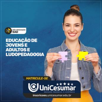 Comprar o produto de Pós Graduação de Jovens e Adultos e Ludopedagogia em Bauru em Pós-Graduação em Bauru, SP por Solutudo